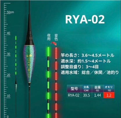 AtariHook™️ 次世代スマートウキ高感度・変色LED電気ウキ