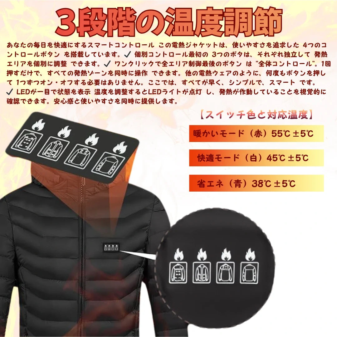 AtariHook™️ AtariHot 電熱ジャケット