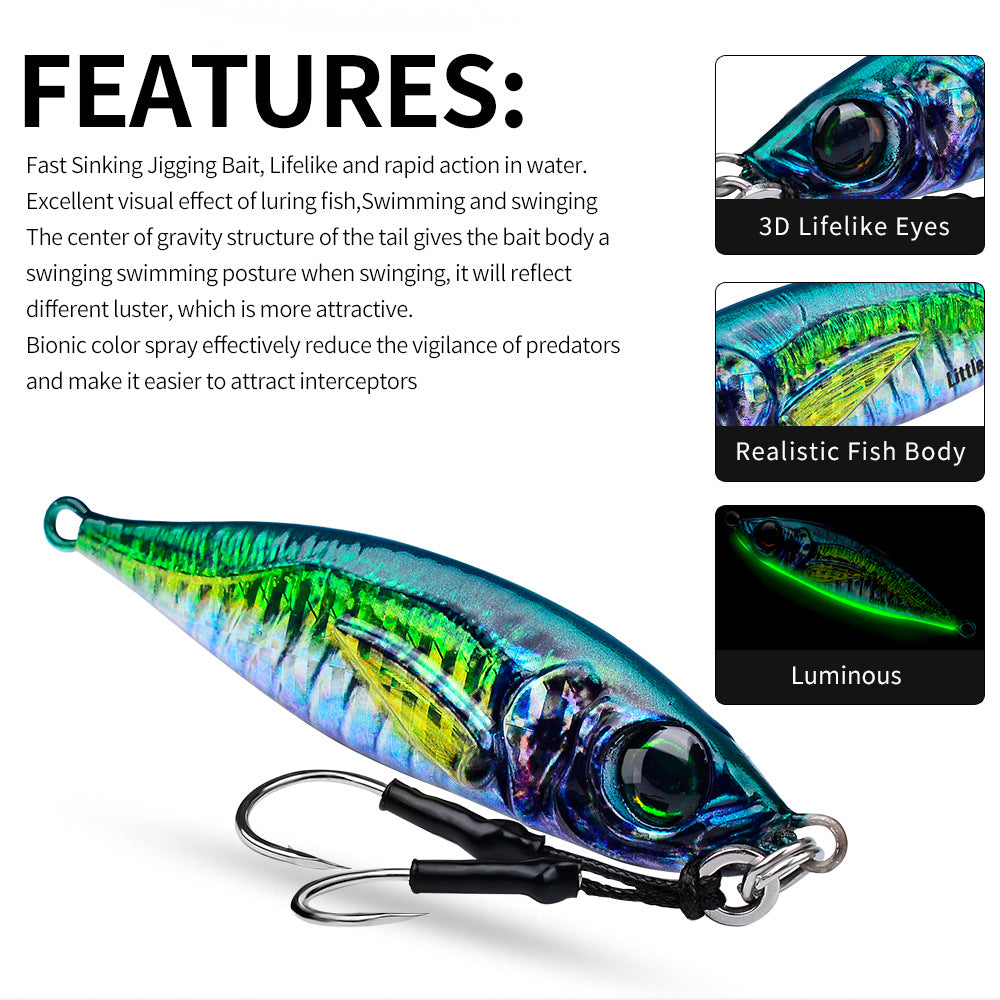 アタリHook™️ ハイパーベイト bionic lure metal Jig 7-200g!