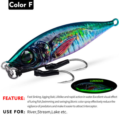 アタリHook™️ ハイパーベイト bionic lure metal Jig 7-200g!