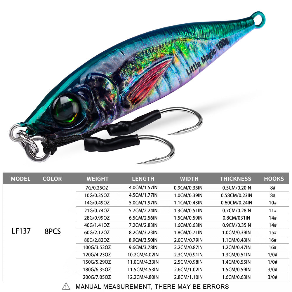 アタリHook™️ ハイパーベイト bionic lure metal Jig 7-200g!