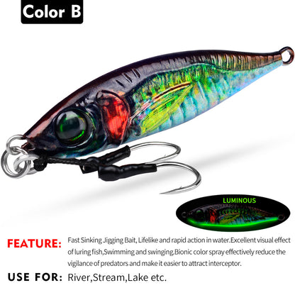 アタリHook™️ ハイパーベイト bionic lure metal Jig 7-200g!