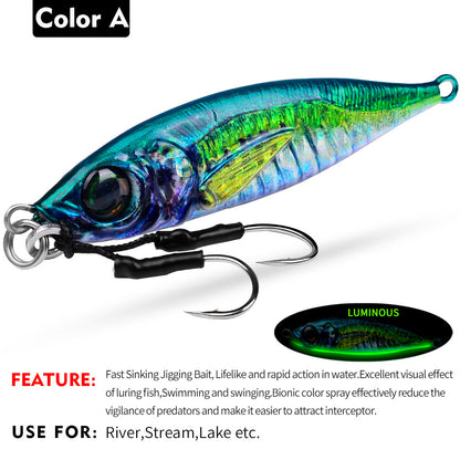 アタリHook™️ ハイパーベイト bionic lure metal Jig 7-200g!