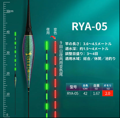 AtariHook™️ 次世代スマートウキ高感度・変色LED電気ウキ