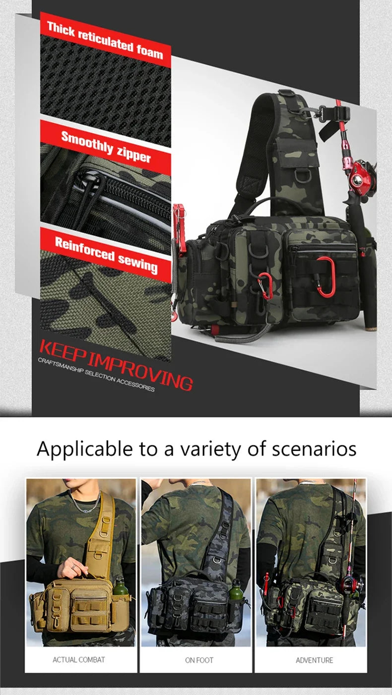 アタリHook™️ 釣りエースバッグ　これ一つで、ラン＆ガンスタイルが完成。　