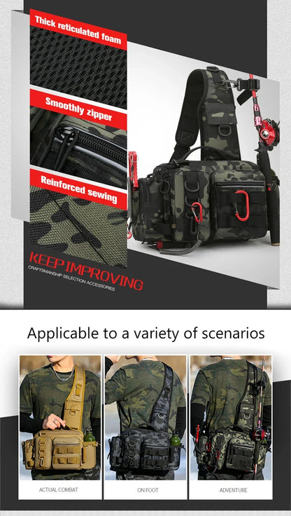 アタリHook™️ 釣りエースバッグ　これ一つで、ラン＆ガンスタイルが完成。　