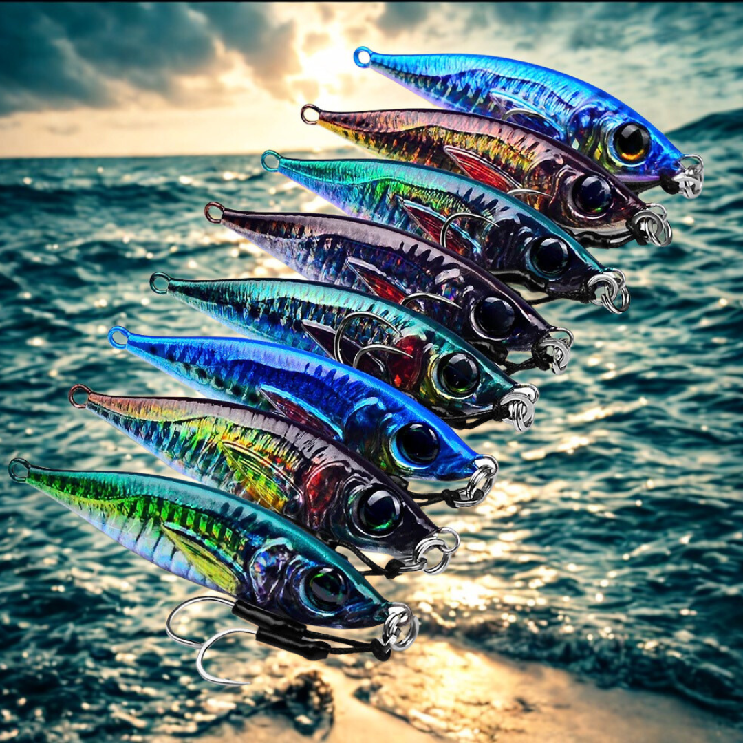 アタリHook™️ ハイパーベイト bionic lure metal Jig 7-200g!
